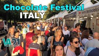 Chocolate Festival in Italy  Le Feste del Cioccolato Nazionali [upl. by Elatia]