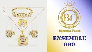 Ensemble 669 en Or 18 Carats [upl. by Latsryc]