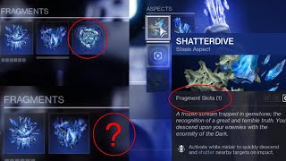 Destiny 2  How To Get More Stasis Fragment Slots 2021 [upl. by Aggi]