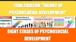 Erik Erikson’s theory of psychosocial development  Eight stages of psychosocial development [upl. by Mable]