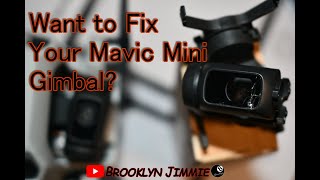 How To Replace a Gimbal On The Mavic Mini New Info In Description for Calibration and 40011 [upl. by Assirral]