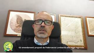 Gli emendamenti proposti da Federcaccia Lombardia alla legge regionale [upl. by Hamon250]