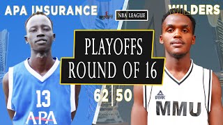 NBA PLAYOFFS Multimedia University Vs APA Insurance Game Two Highlights [upl. by Reitman]