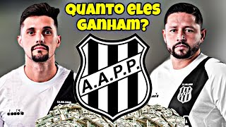 Salário Jogadores Da Ponte Preta 2024 [upl. by Lunetta]