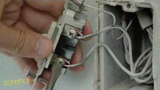 How to Replace a Standard Switch with a Dimmer Switch For Dummies [upl. by Aicelaf]