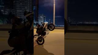 Wheelie through TOLL  Suzuki GSXR 750 [upl. by Airogerg]