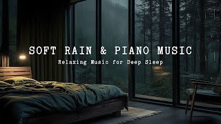 8 Hours Relaxing Sleep Music with Rain Sounds on the Windows  Healing Music Stress Relief Calming [upl. by Oconnor442]