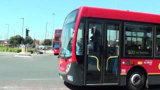 HD London Buses at Beckton Bus Station Stagecoach Arriva amp Go Ahead [upl. by Jaclin]