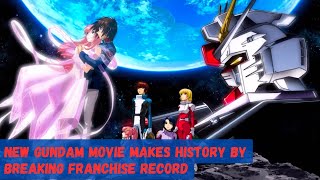 New Gundam Movie Makes History By Breaking Franchise Record [upl. by Sigfried301]