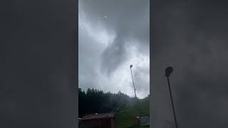 Tornade à Chalmazel dans la Loire le 19 juin 2024 [upl. by Tedra590]