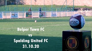 Belper Town vs Spalding United  311020  Match Highlights [upl. by Celisse]