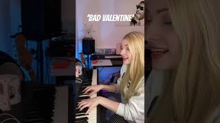 Angelina Jordan ‘Bad Valentine’ Cover ❤️‍🔥 pianovocal [upl. by Kawasaki]