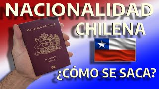 🇨🇱 Cómo se obtiene la Nacionalidad Chilena 2023 [upl. by Nayrbo]