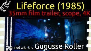 Lifeforce 1985 35mm film trailer scope 4K [upl. by Reppiks]