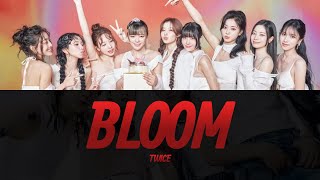 TWICE 트와이스 BLOOM Lyrics Video  KPOPWorld Music [upl. by Erotavlas]