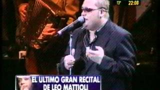 Leo Mattioli Solo le pido a Dios En Su Ultimo Gran Rex [upl. by Koy]