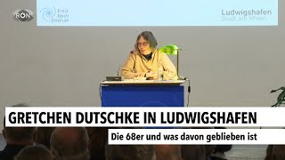 Gretchen Dutschke in Ludwigshafen  RON TV [upl. by Jt711]