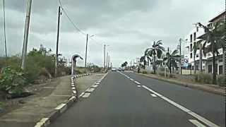 Pt1 Driving in Mauritius from Flic en Flac to Cascavelle [upl. by Mosby8]