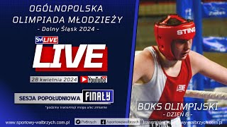 LIVE Ogólnopolska Olimpiada Młodzieży  Finały  sesja popołudniowa  Dzień 6 [upl. by Devine391]