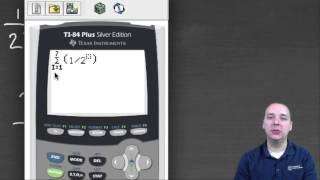 Partial Sums Using the TI Calculator [upl. by Ysirhc655]