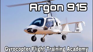 Argon 915 Gyrocopter Flight Training Academy [upl. by Christabelle]