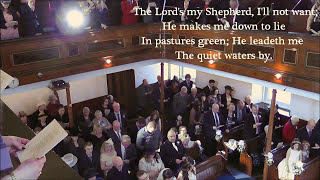 Psalm 23 Tune  Amazing Grace Scottish wedding [upl. by Rehpotsirh775]