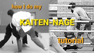 How I use Kaiten Nage Aikido for MMAGrappling [upl. by Aerdnaxela]