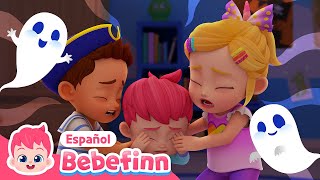 Tenebroso Monstruo👻  Canciones Infantiles de Halloween  Bebefinn en español [upl. by Suertemed]