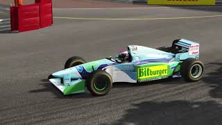 Benetton B194 Monaco Assetto Corsa [upl. by Raff]