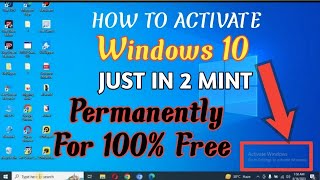 How To Activate Windows 10 Permanently 2023  Windows 10 Activate Kaise Kare ll EasyOnelinesolution [upl. by Sirraj]