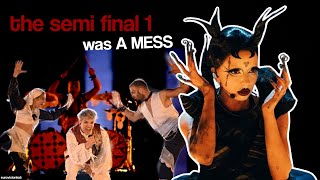 The Semi Final 1 was A MESS  Eurovision 2024 Crack [upl. by Bush300]