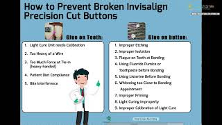 Dealing with Broken Invisalign Buttons and Attachments Tricks and Tips [upl. by Nylhtak]