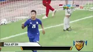 INDONESIA u19 B 26 THAILAND u19 AFF U19 YOUTH CHAMPIONSHIP 2014 Full Highlights 592014 [upl. by Nirtiac]