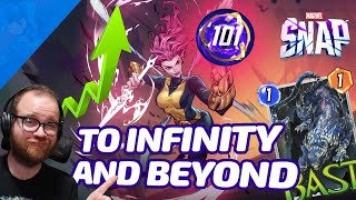 Bast Pixie takes me to Infinite Rank amp Beyond  Marvel SNAP New Card Review [upl. by Aronoff]