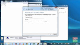 How to Add Network Place  How to add network folder [upl. by Hatcher]