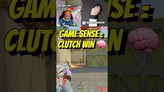 Game Sense  Clutch Win 🧠🎯  valorant Short Gameplay [upl. by Ciccia123]