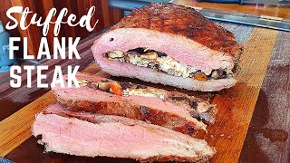 Flank Steak Recipe on the grill  Xman amp Co [upl. by Im701]