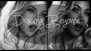 Drawing Beyonce [upl. by Lacim]