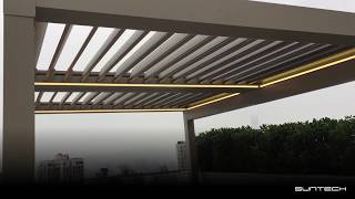 Suntech Aerolux bioklimatik pergola ve tavan sistemi [upl. by Ndnarb]