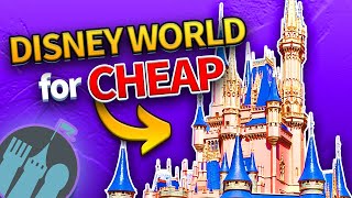 How to Plan The CHEAPEST Disney World Trip EVER [upl. by Samale25]