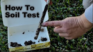 How To Use The Yard Mastery Soil Test Kit  Pulling Soil Samples for the Lab [upl. by Yunick]