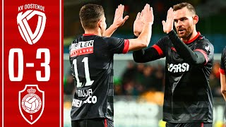 KV Oostende 03 Royal Antwerp FC  Highlights  JPL speeldag 21  20222023 [upl. by Kelci]