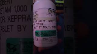 1000mg keppra I take 2 pills a day 2000mg daily sad or seizures [upl. by Hafinah]