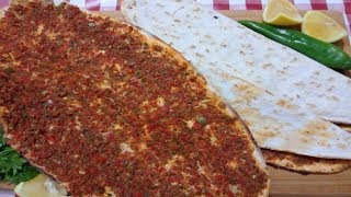 LAHMACUN NASIL YAPILIR HAKİKİ GAZİANTEP LAHMACUNU [upl. by Aleemaj832]