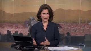 Rompimento da Barragem em BrumadinhoMG  Jornal Nacional 01022019 [upl. by Arihsan]