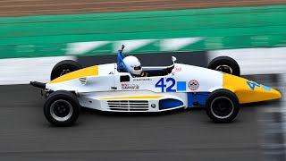 Monoposto Championship Round 5 Silverstone Race 1 Mono 1600 on board [upl. by Naedan]