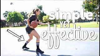 MOST UNDERRATED BASKETBALL MOVE TUTORIAL FOR ALL LEVELS  Rachel DeMita [upl. by Brenan]