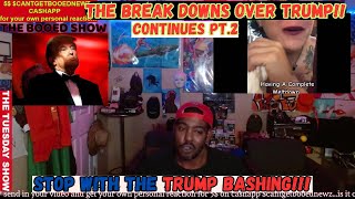 They still having break downs over Trump 😂🤣newspodcast trump politicsnews reactionshorts [upl. by Aniat]