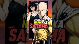 KENAPA MC ANIME ONE PUNCH MAN NAMA NYA SAITAMA shorts [upl. by Eulalia855]