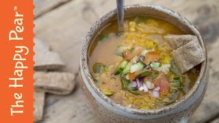 Red Lentil Dahl  SUPERTASTY Lentil Recipe Healthy Indian Food [upl. by Subir560]